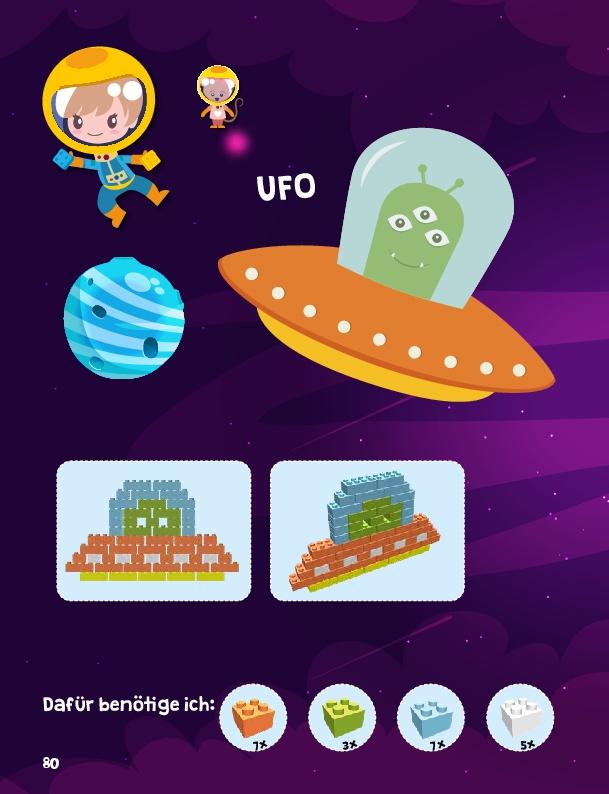 Beispielinhalt (Bild) Tipps für Kids: Das Ideenbuch für LEGO® Basis-Steine