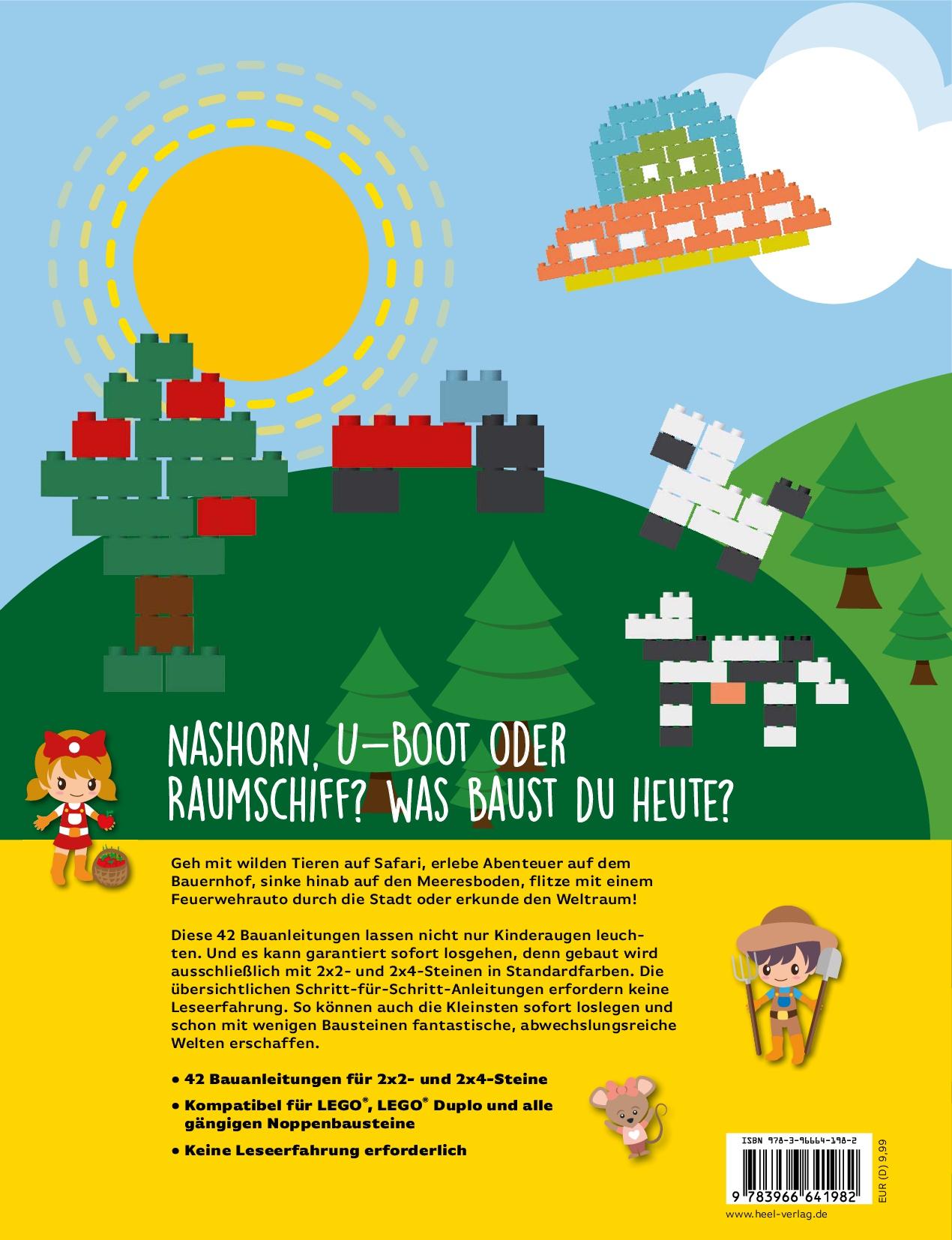 Rückseitencover Tipps für Kids: Das Ideenbuch für LEGO® Basis-Steine