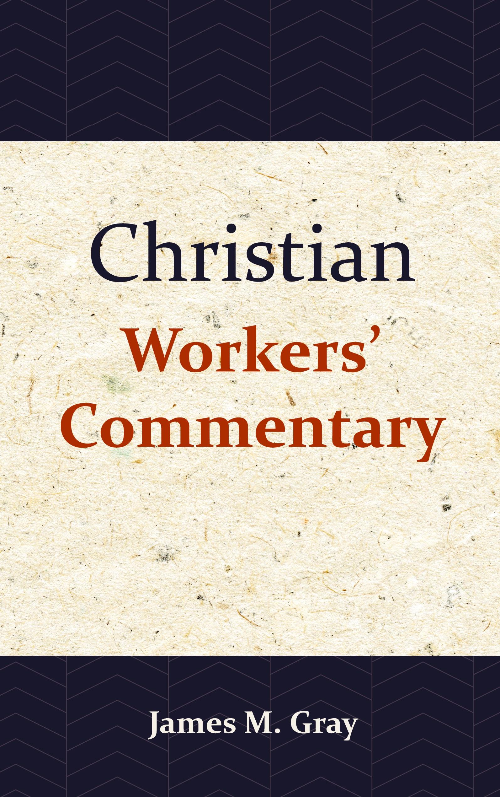 Vorderes Coverbild Christian Workers' Commentary