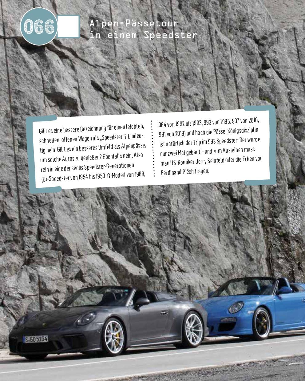 Beispielinhalt (Bild) Die Bucket List für Porsche-Fahrer