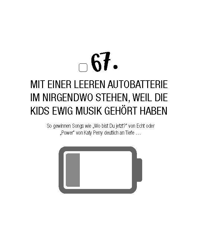 Beispielinhalt (Bild) Die Bucket List für Camper