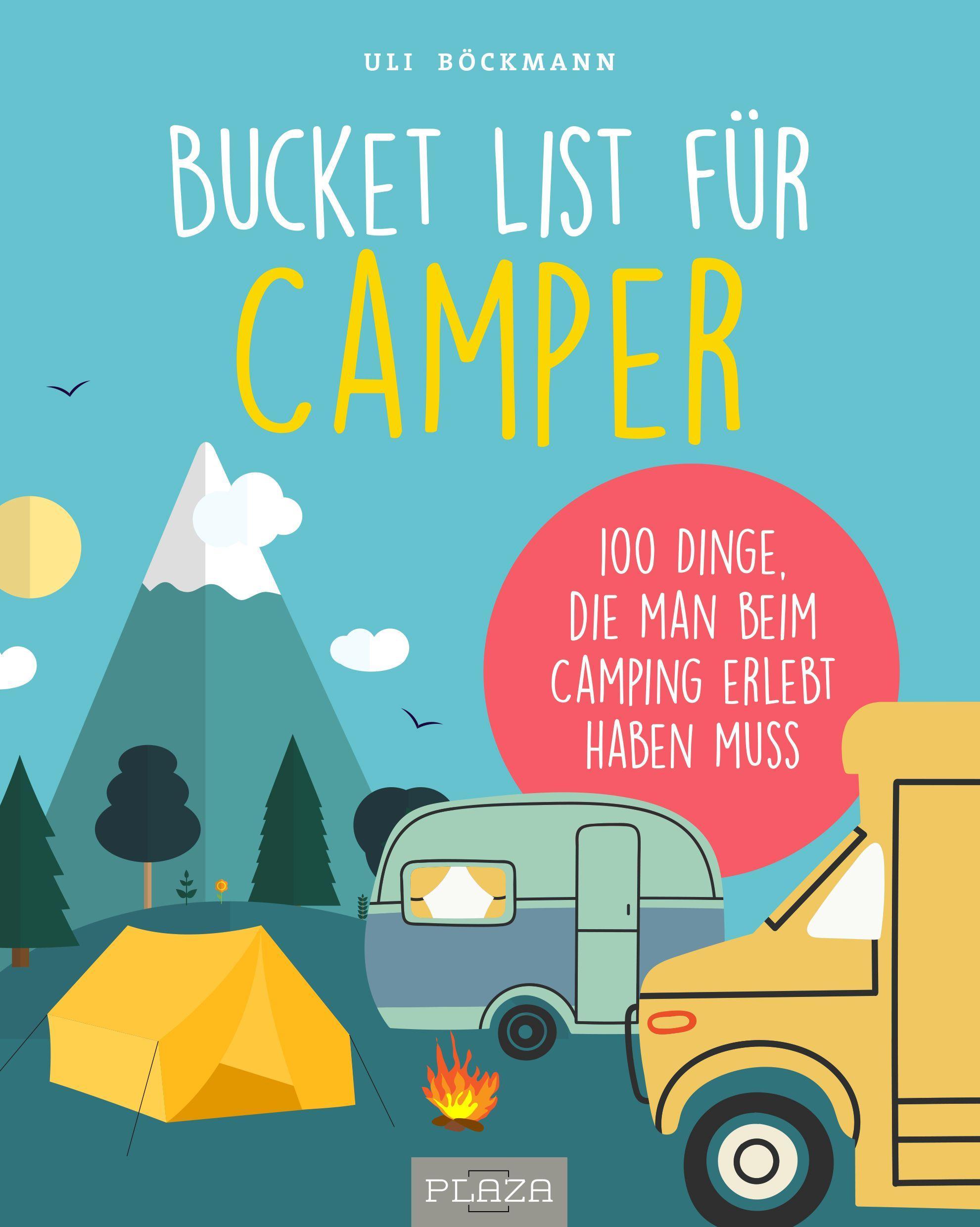 Vorderes Coverbild Die Bucket List für Camper