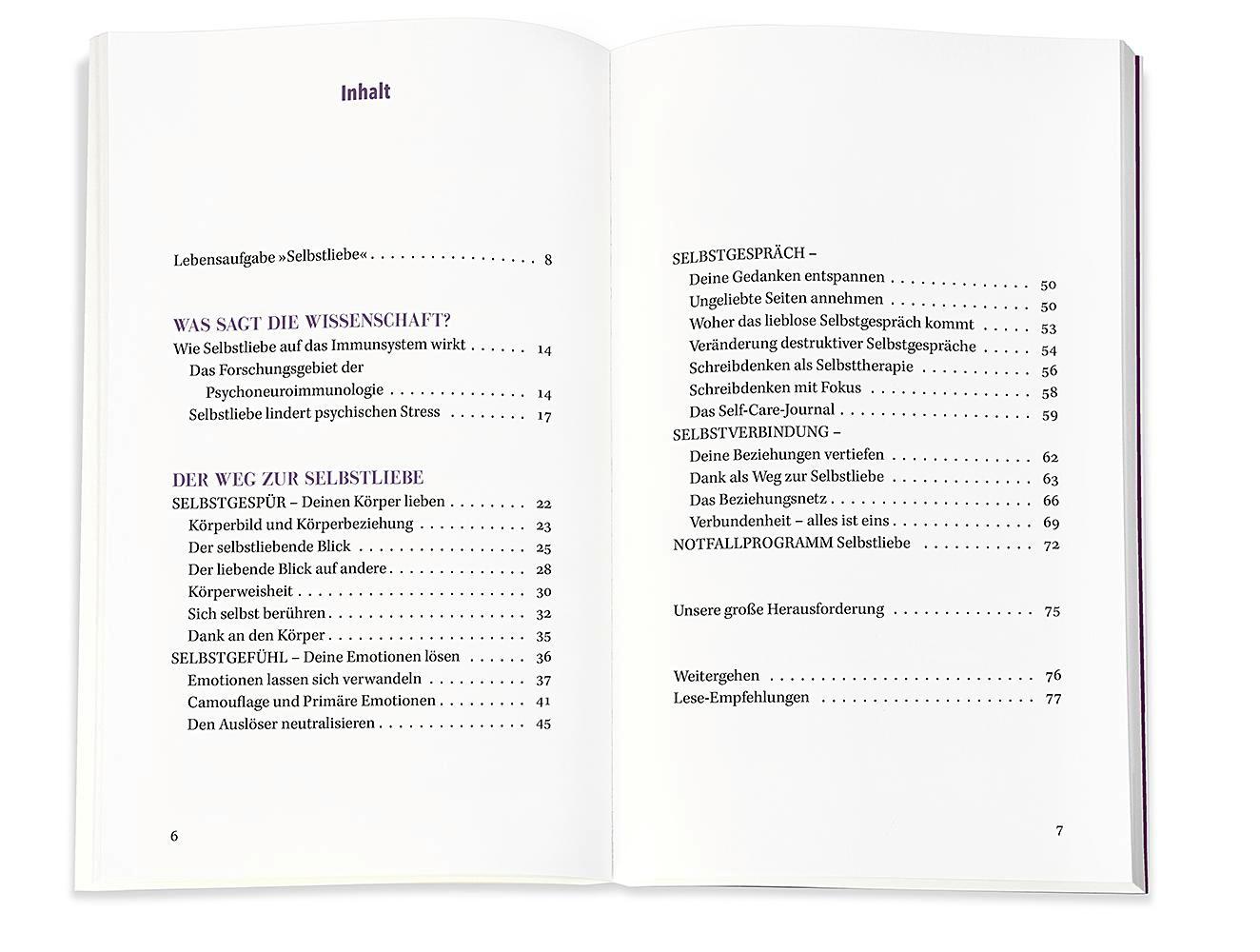 Beispielinhalt (Bild) Immunbooster Selbstliebe