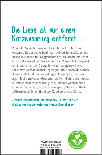 Rückseitencover Vier Pfoten für ein Happy End