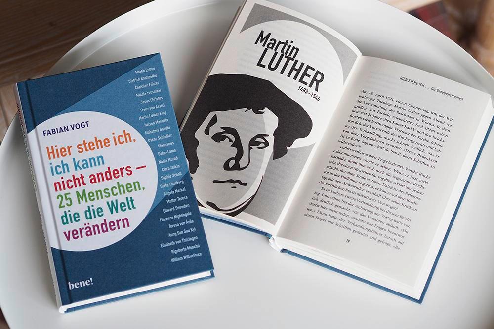 Beispielinhalt (Bild) Hier stehe ich, ich kann nicht anders - 25 Menschen, die die Welt verändern