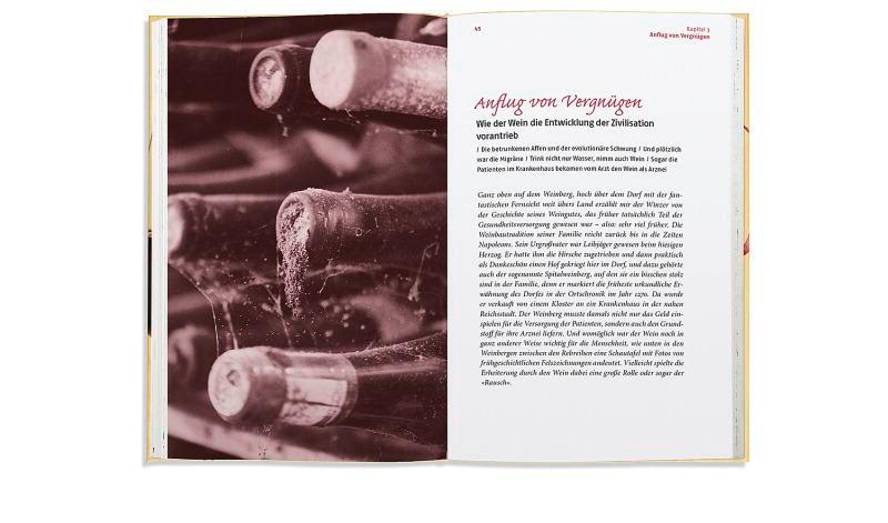 Beispielinhalt (Bild) Wein ist gesund