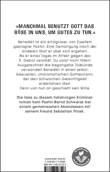 Rückseitencover Mein Wille geschehe
