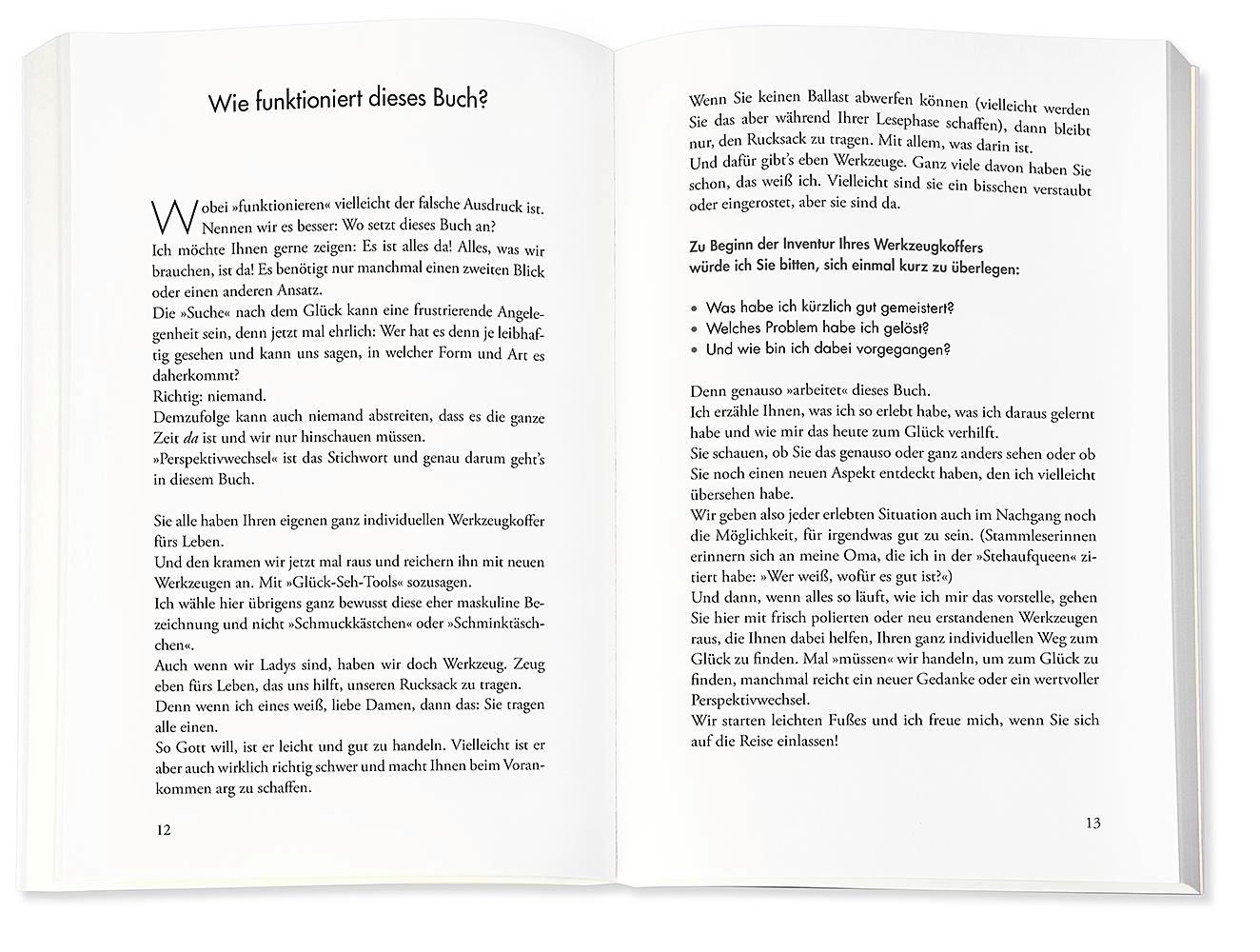Beispielinhalt (Bild) Von jetzt auf Glück