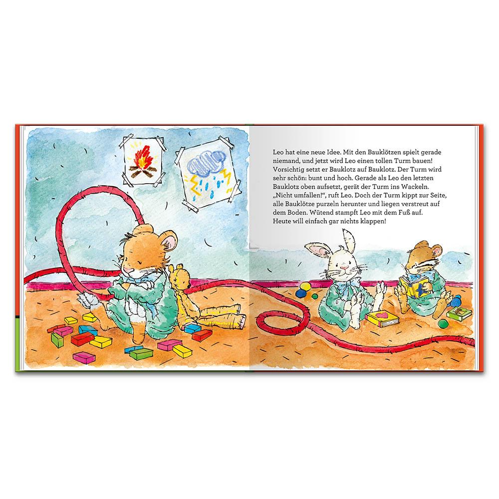 Beispielinhalt (Bild) Leo Lausemaus ist wütend