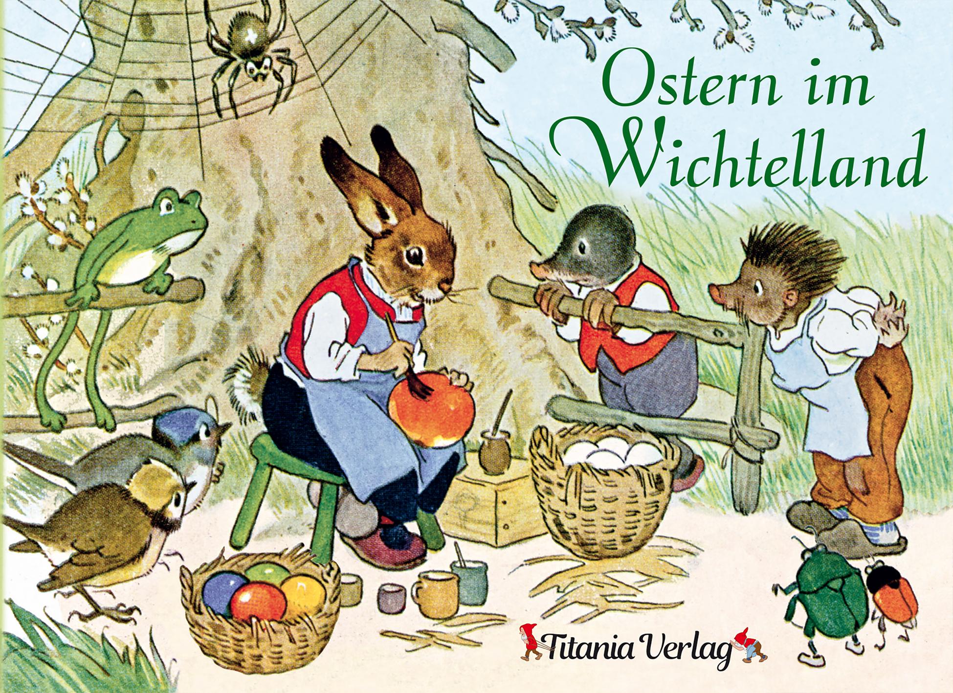 Vorderes Coverbild Ostern im Wichtelland