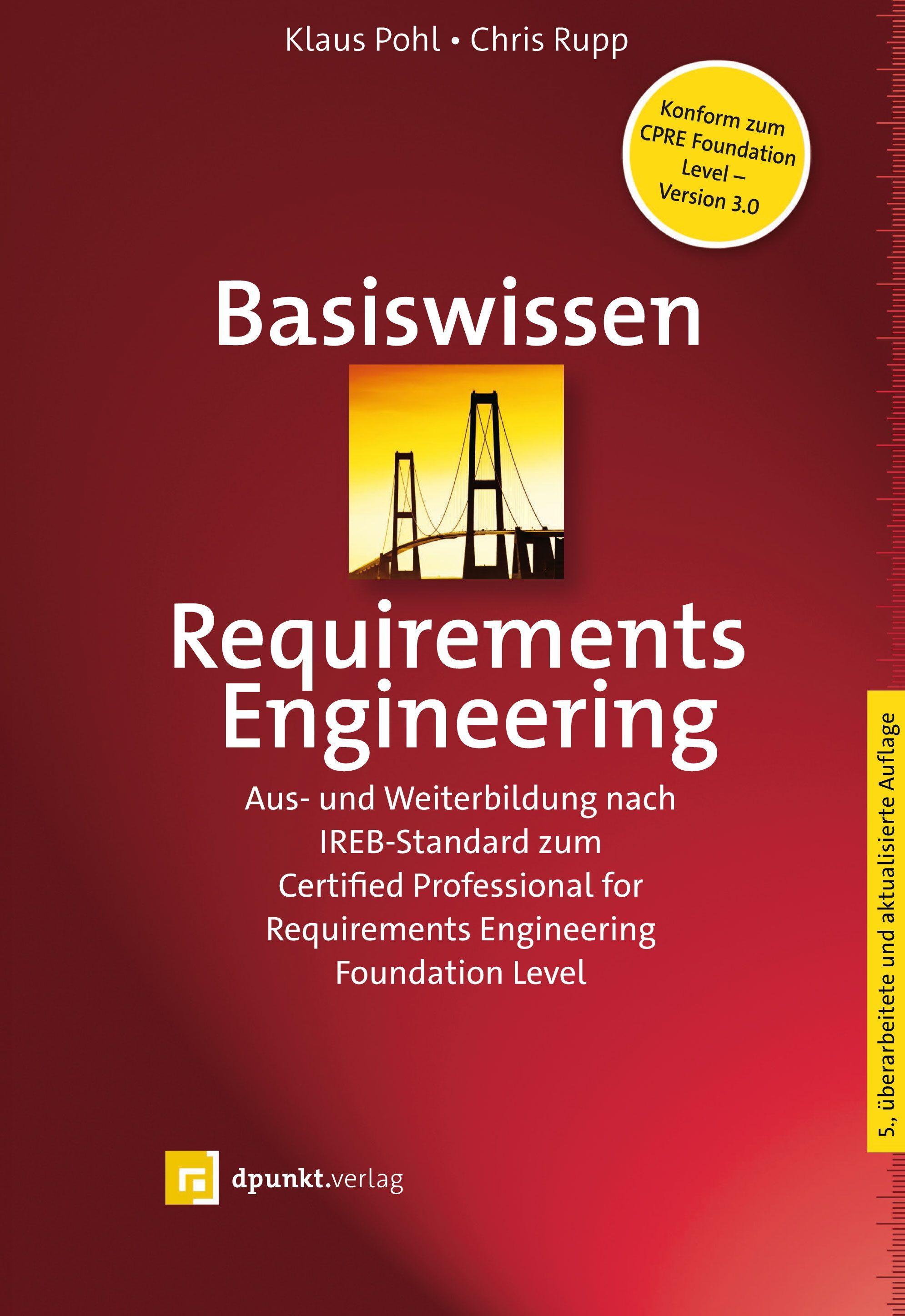 Vorderes Coverbild Basiswissen Requirements Engineering