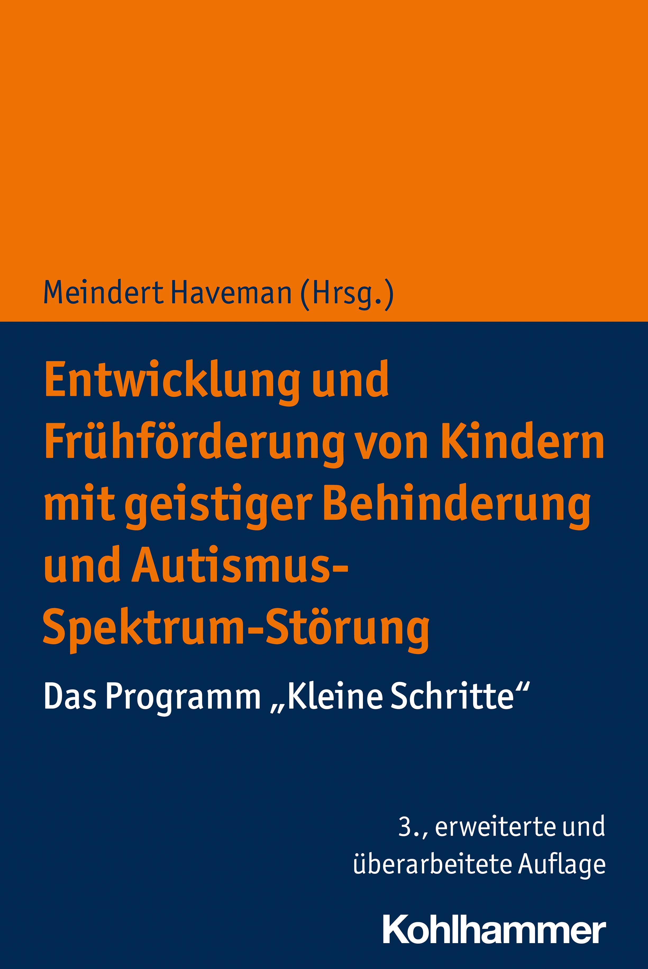 Vorderes Coverbild Entwicklung und Frühförderung von Kindern mit geistiger Behinderung und Autismus-Spektrum-Störung