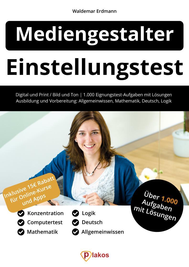 Vorderes Coverbild Einstellungstest Mediengestalter