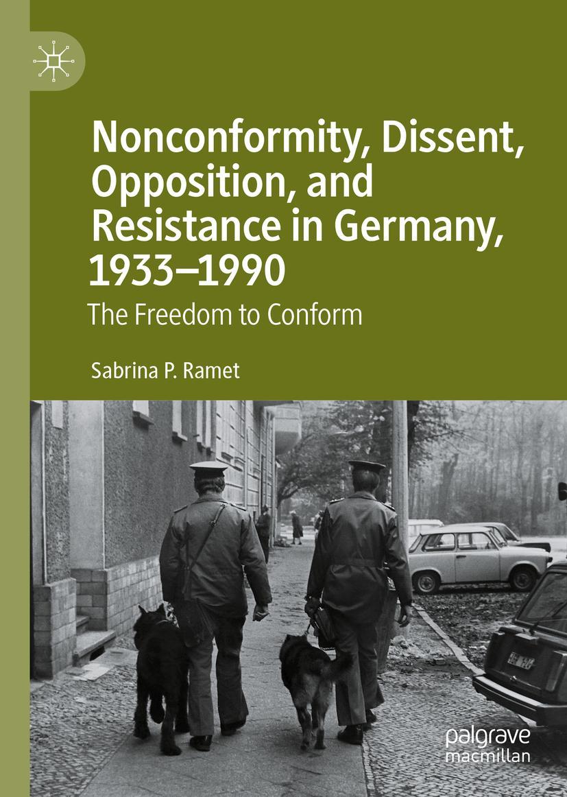 Vorderes Coverbild Nonconformity, Dissent, Opposition, and Resistance  in Germany, 1933-1990