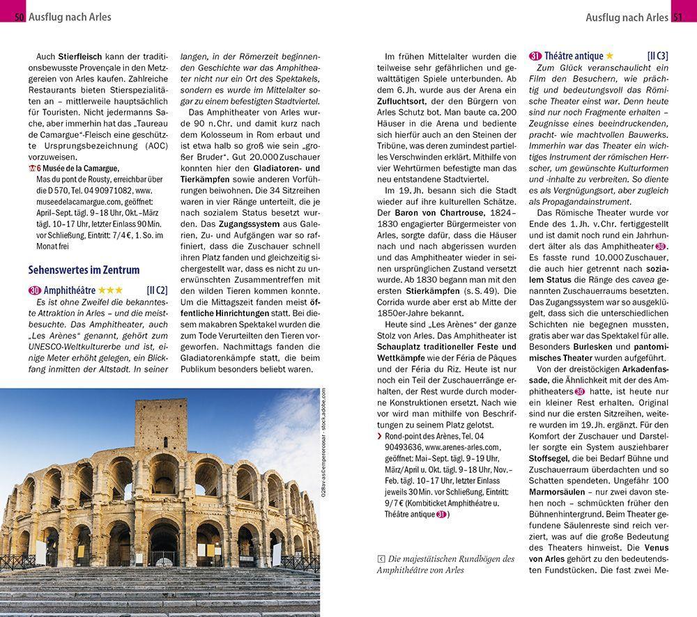 Beispielinhalt (Bild) Reise Know-How CityTrip Avignon mit Arles