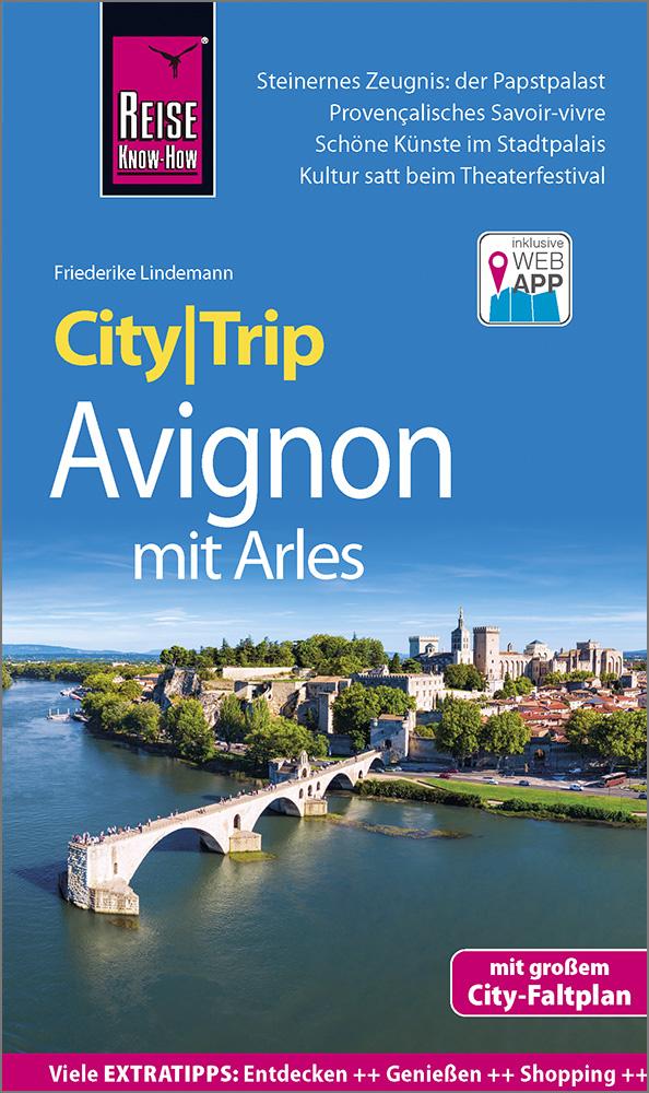 Vorderes Coverbild Reise Know-How CityTrip Avignon mit Arles