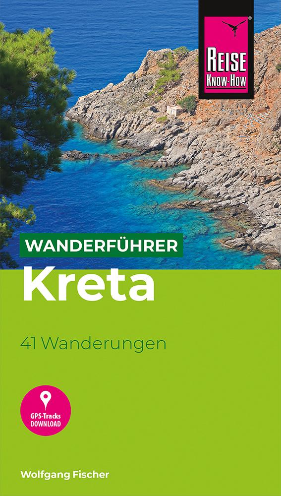 Vorderes Coverbild Reise Know-How Wanderführer Kreta