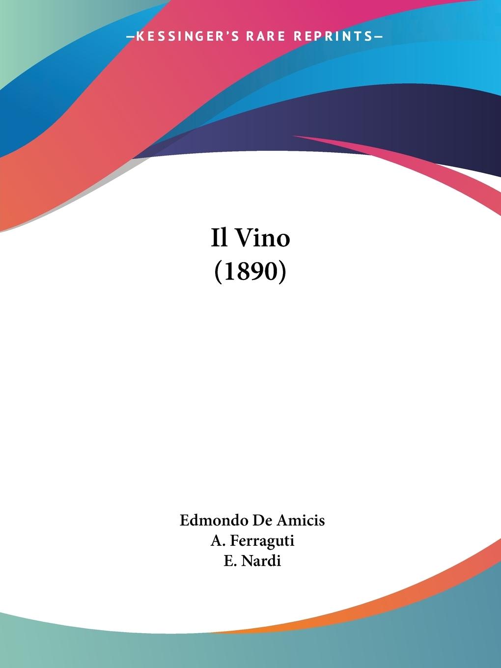 Vorderes Coverbild Il Vino (1890)