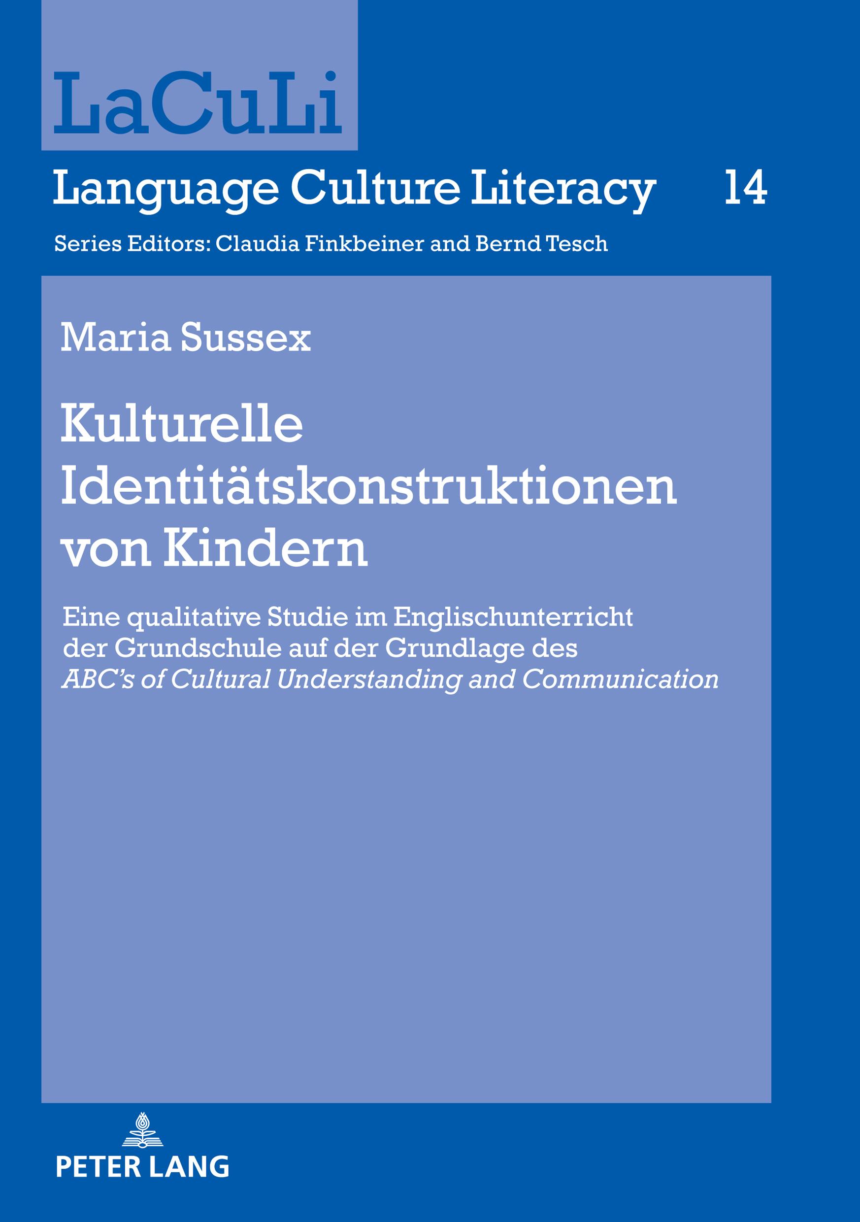 Vorderes Coverbild Kulturelle Identitätskonstruktionen von Kindern