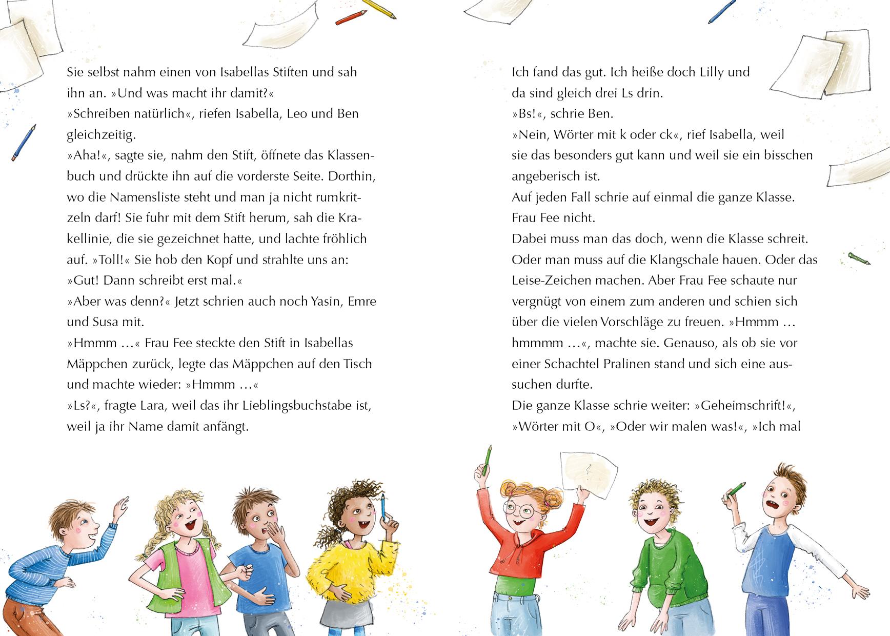 Beispielinhalt (Bild) Unsere Frau Fee - Feenstaub im Klassenzimmer