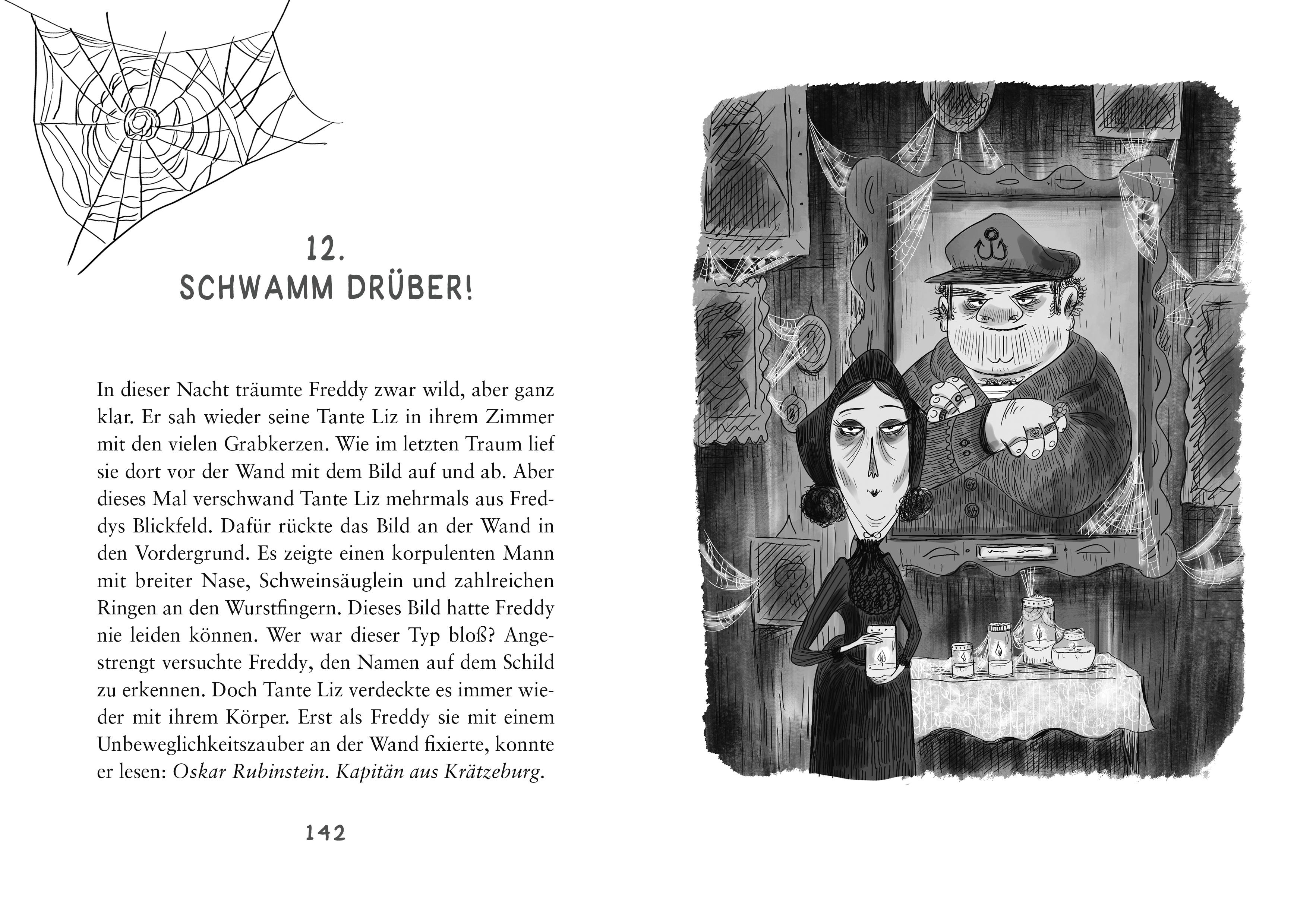 Beispielinhalt (Bild) Geisterschule Blauzahn - Lehrer mit Biss