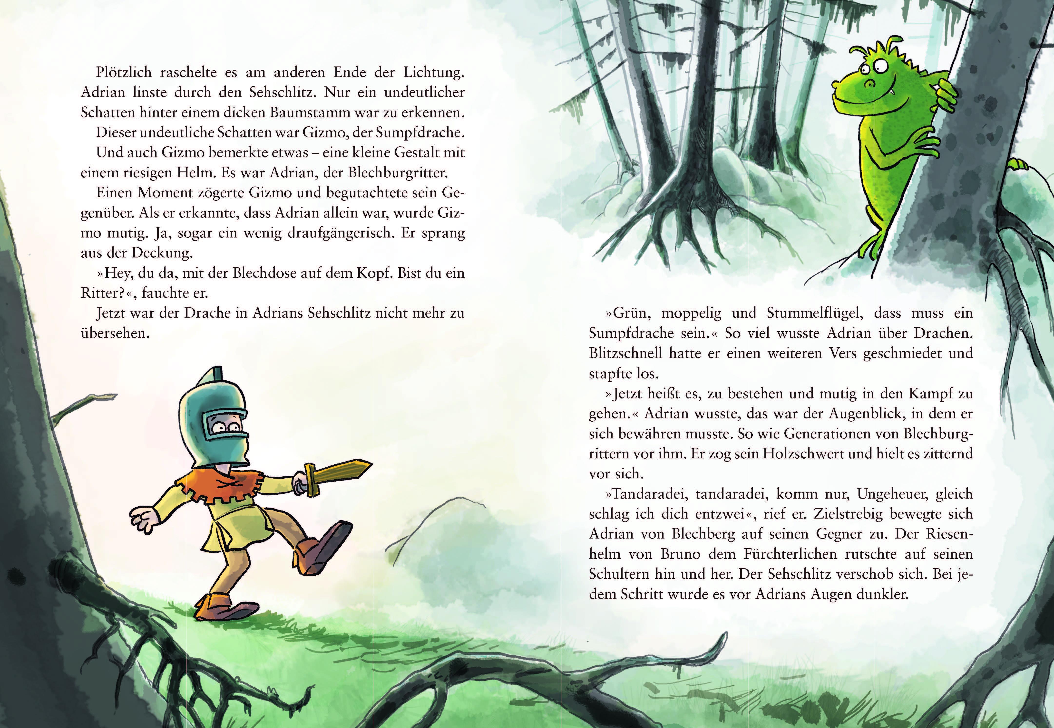 Beispielinhalt (Bild) Gizmo - Auch Drachen brauchen Freunde