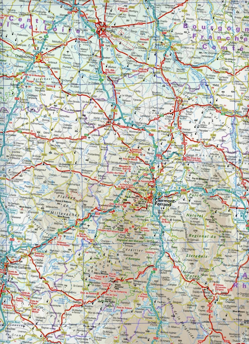 Beispielinhalt (Bild) Reise Know-How Landkarte Frankreich / France (1:1.000.000)