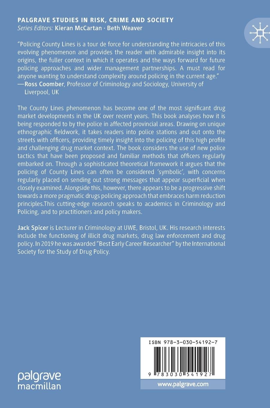 Rückseitencover Policing County Lines