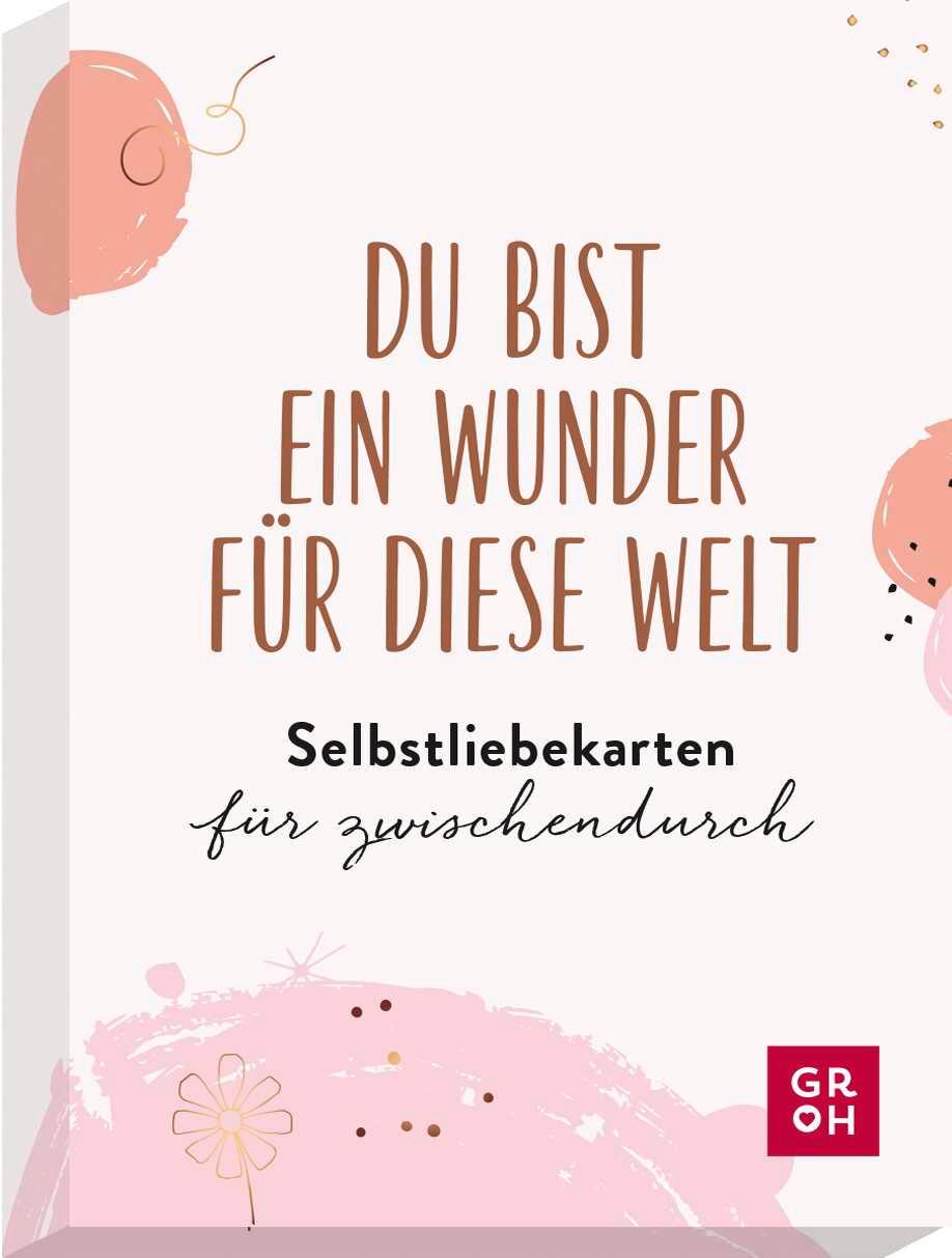 Vorderes Coverbild Du bist ein Wunder für diese Welt - Selbstliebekarten für zwischendurch