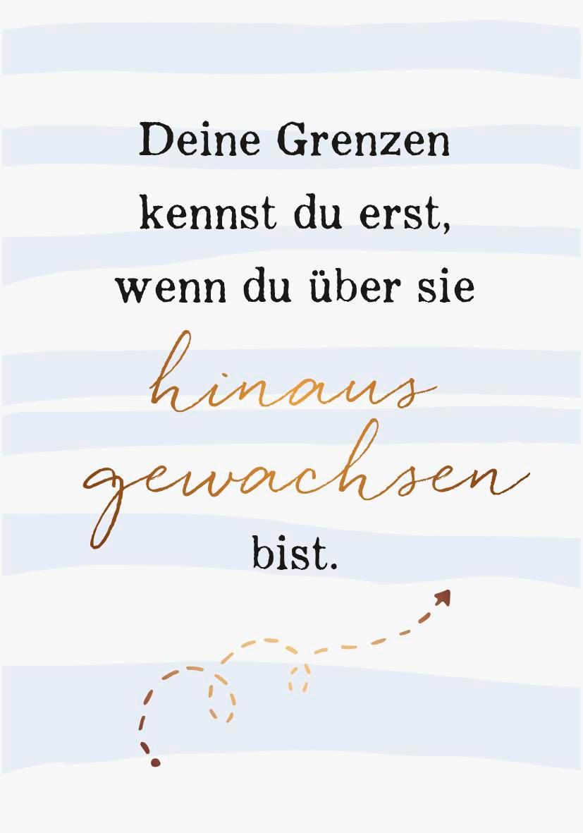 Beispielinhalt (Bild) Eines Tages oder Tag eins - Motivationskarten für zwischendurch