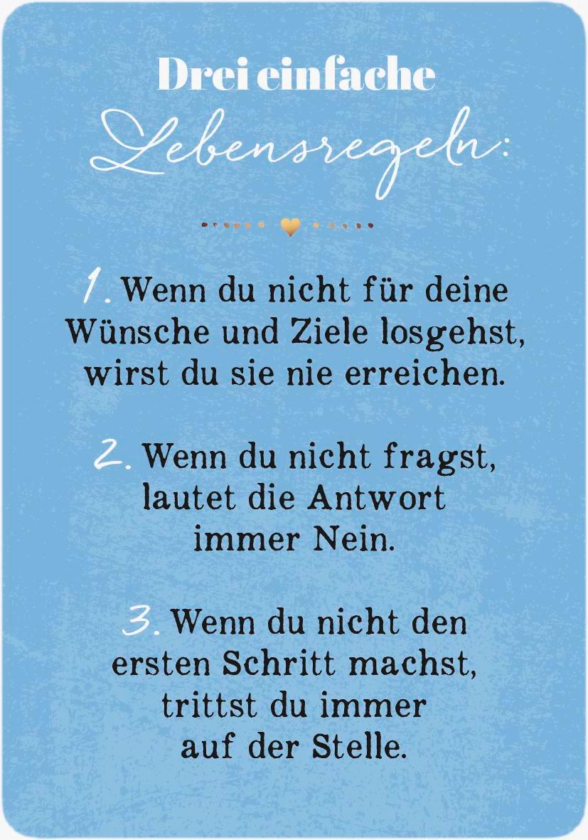 Beispielinhalt (Bild) Eines Tages oder Tag eins - Motivationskarten für zwischendurch