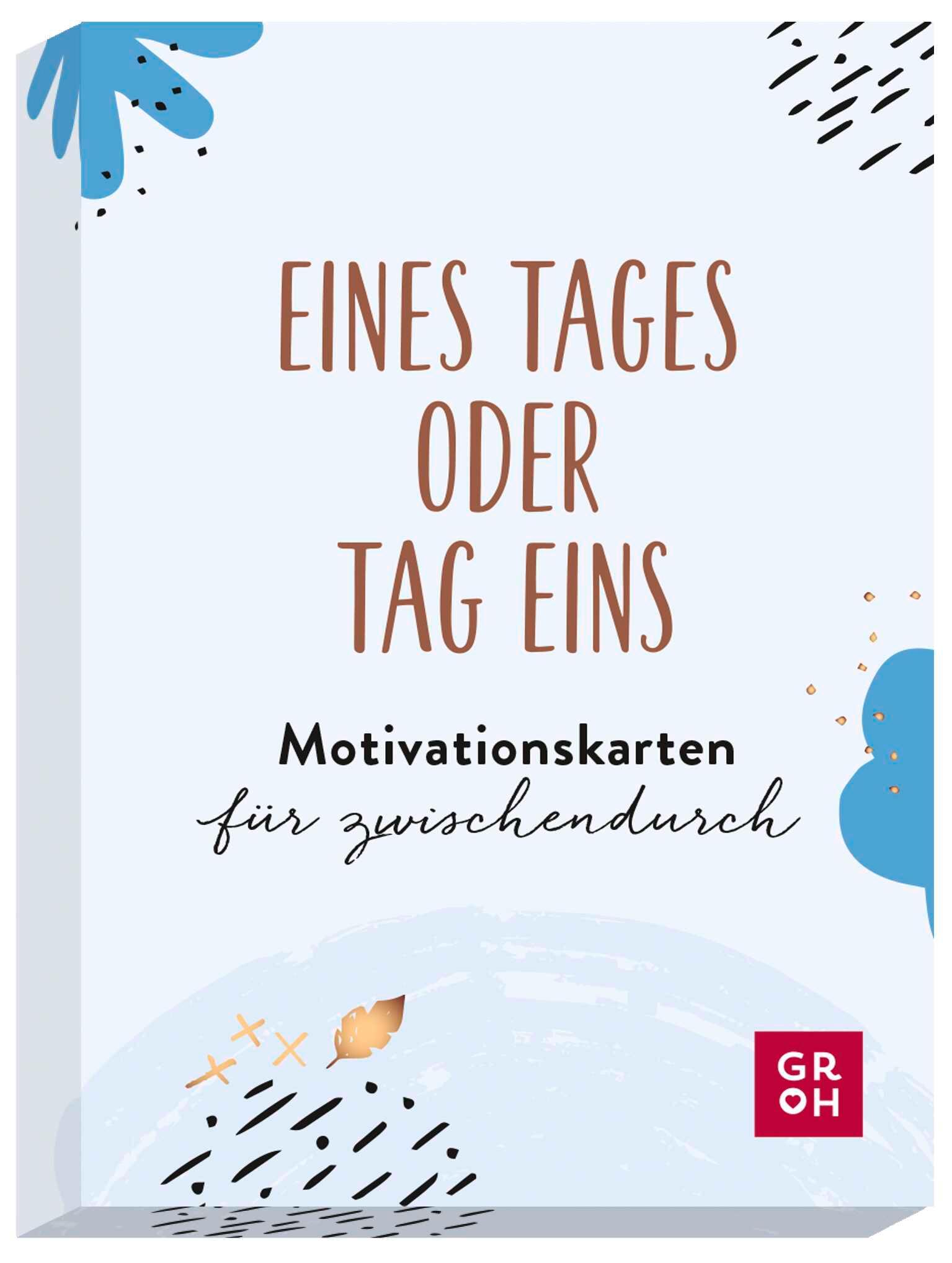 Vorderes Coverbild Eines Tages oder Tag eins - Motivationskarten für zwischendurch