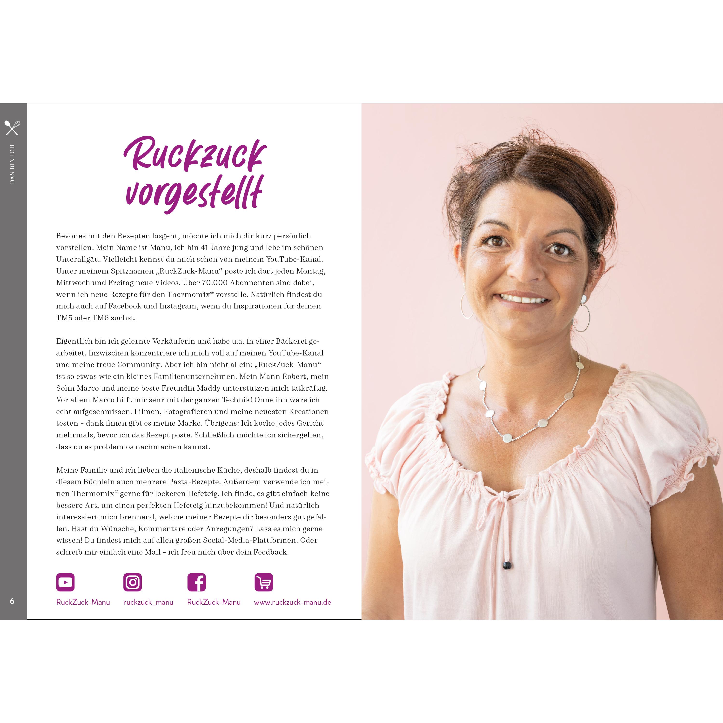 Beispielinhalt (Bild) RuckZuck Kochen mit Manu |Band 1