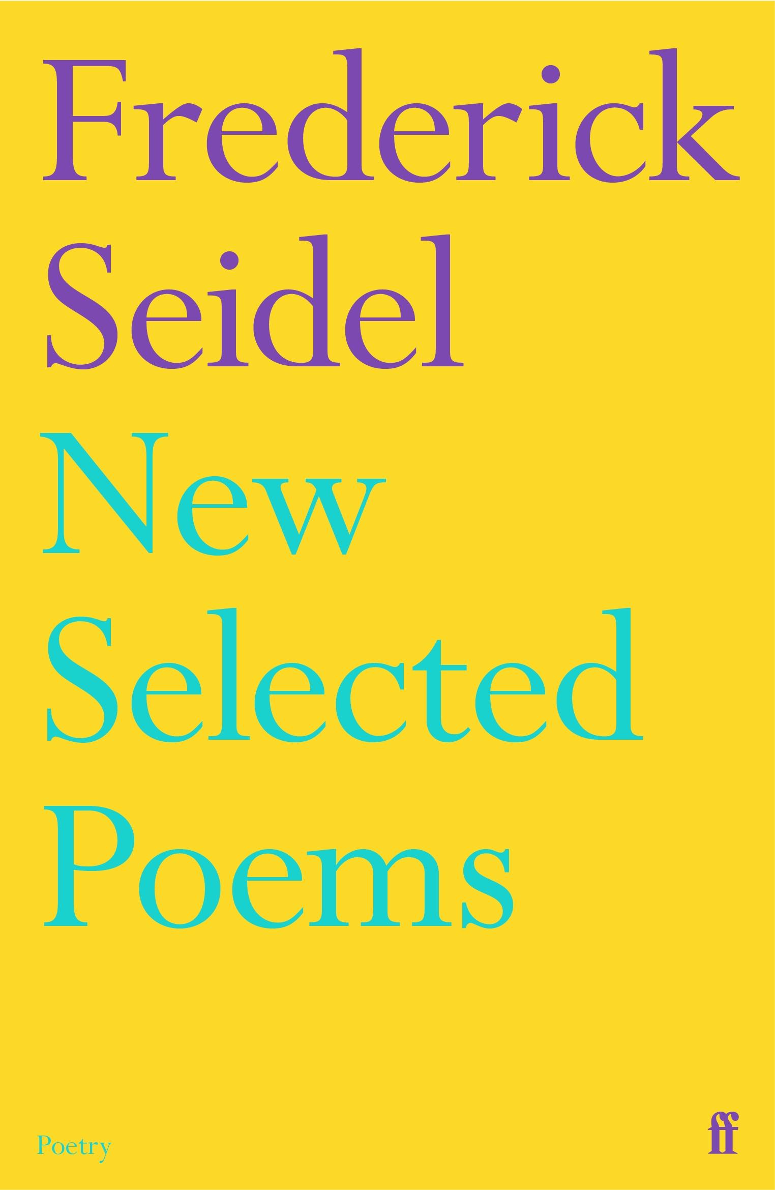 Vorderes Coverbild New Selected Poems
