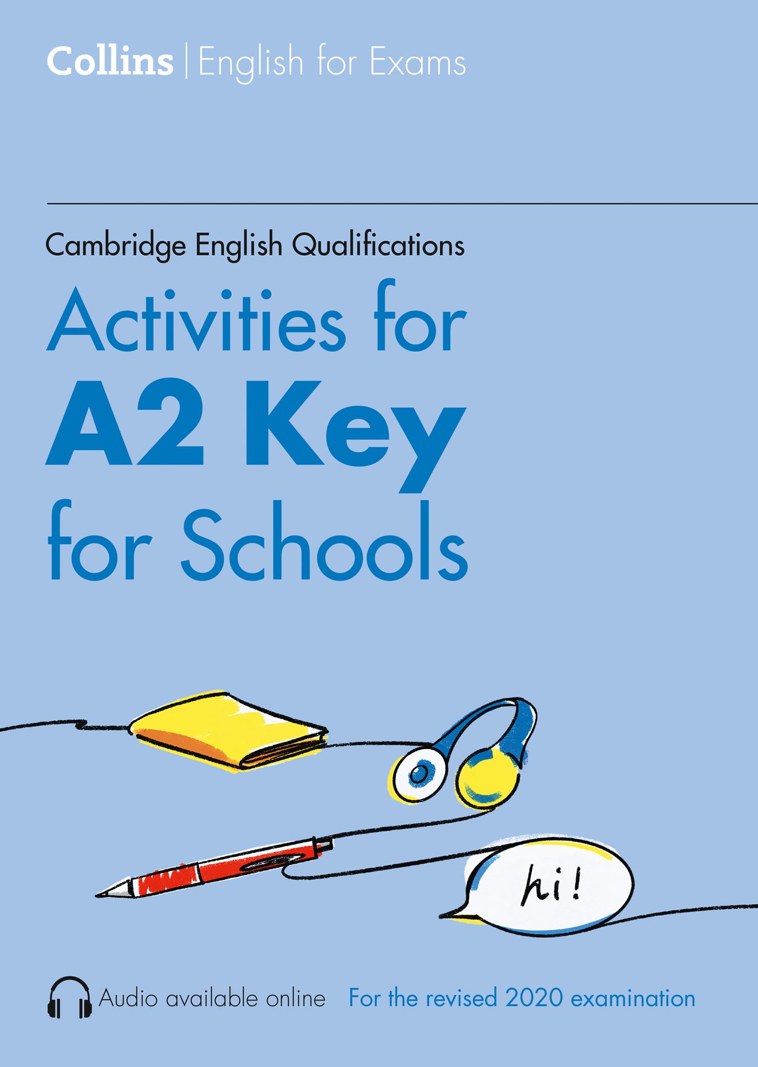 Vorderes Coverbild Cambridge English Qualifications - Activities for A2 Key for Schools