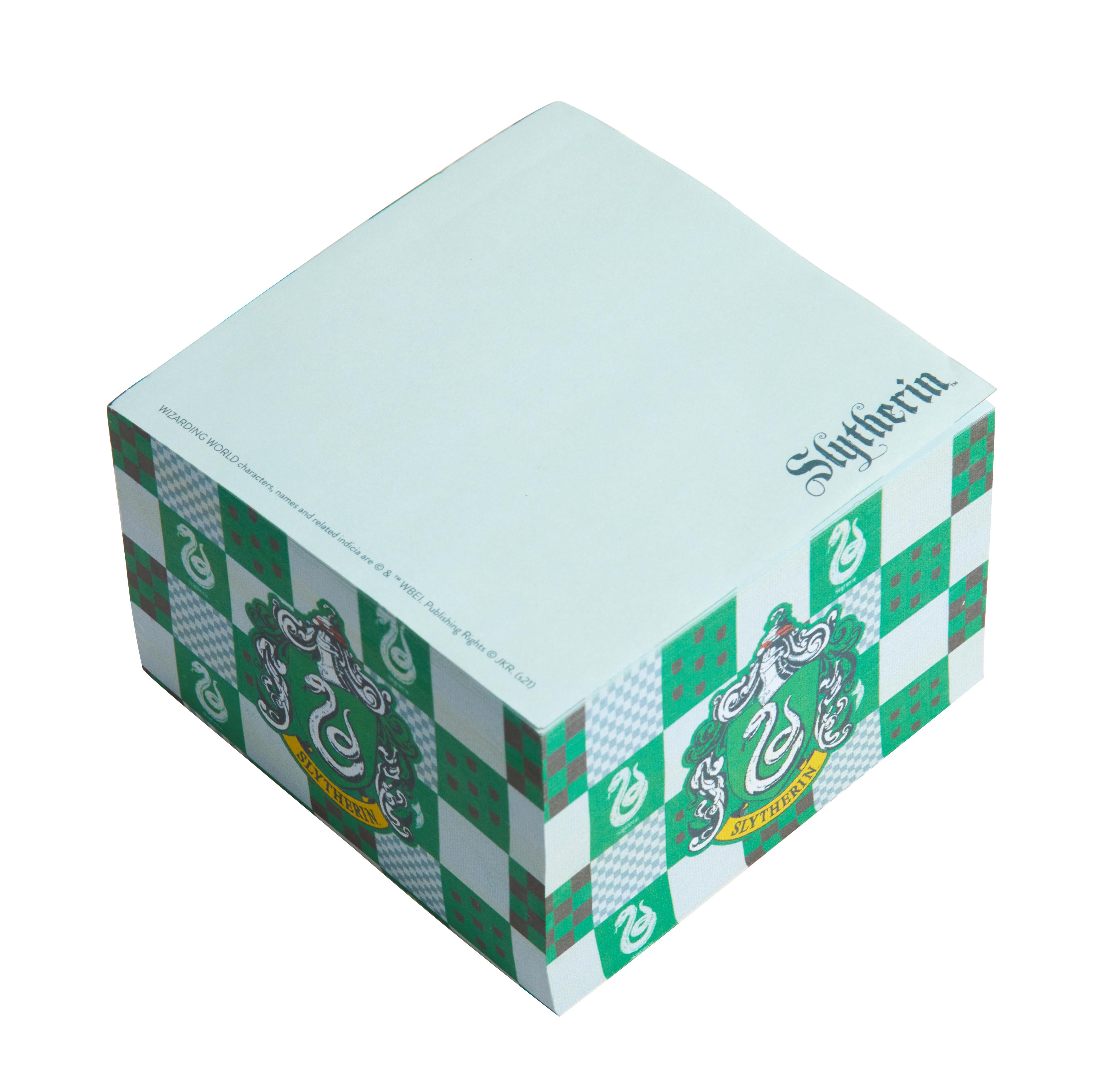 Vorderes Coverbild Harry Potter: Slytherin Memo Cube