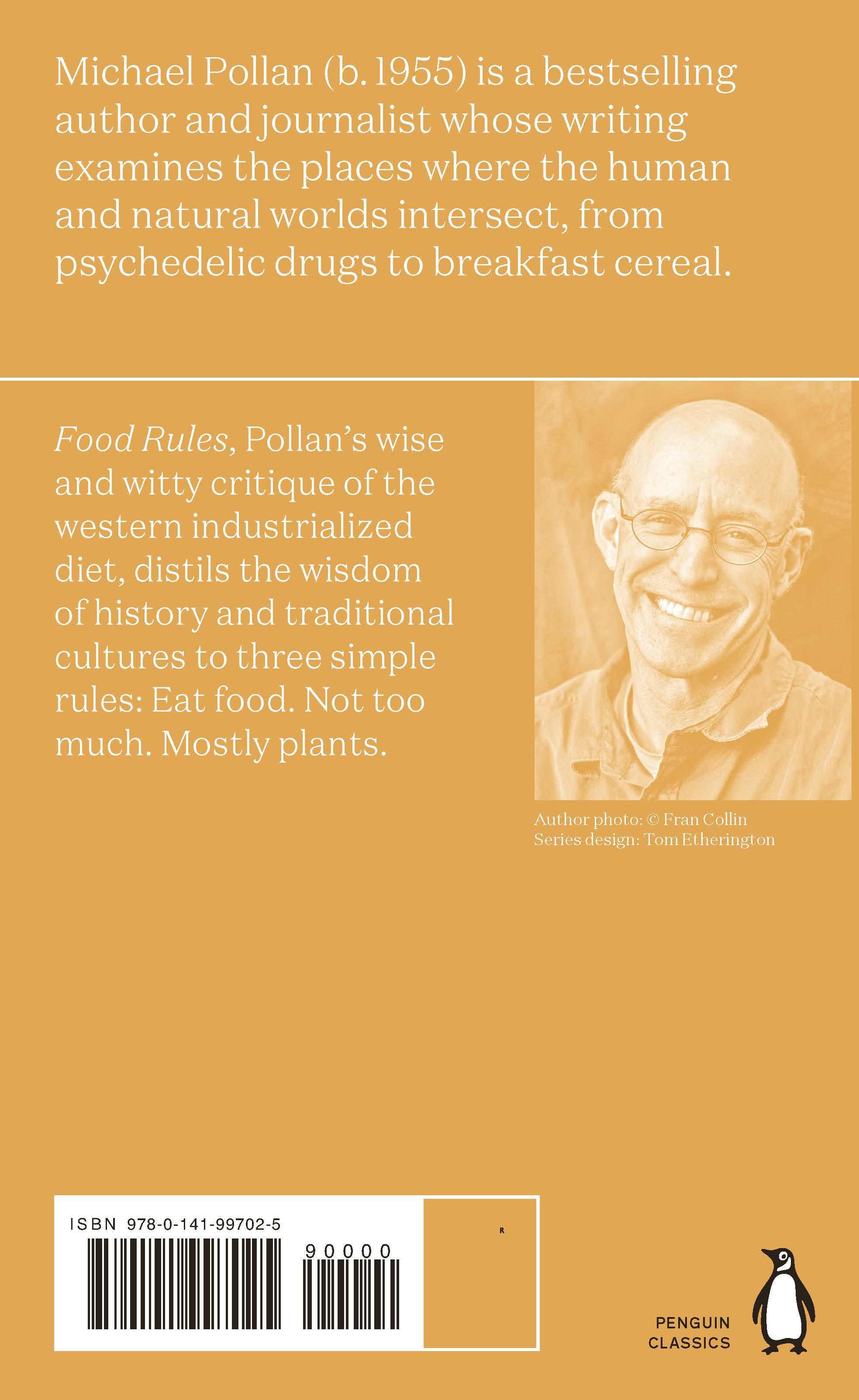 Rückseitencover Food Rules