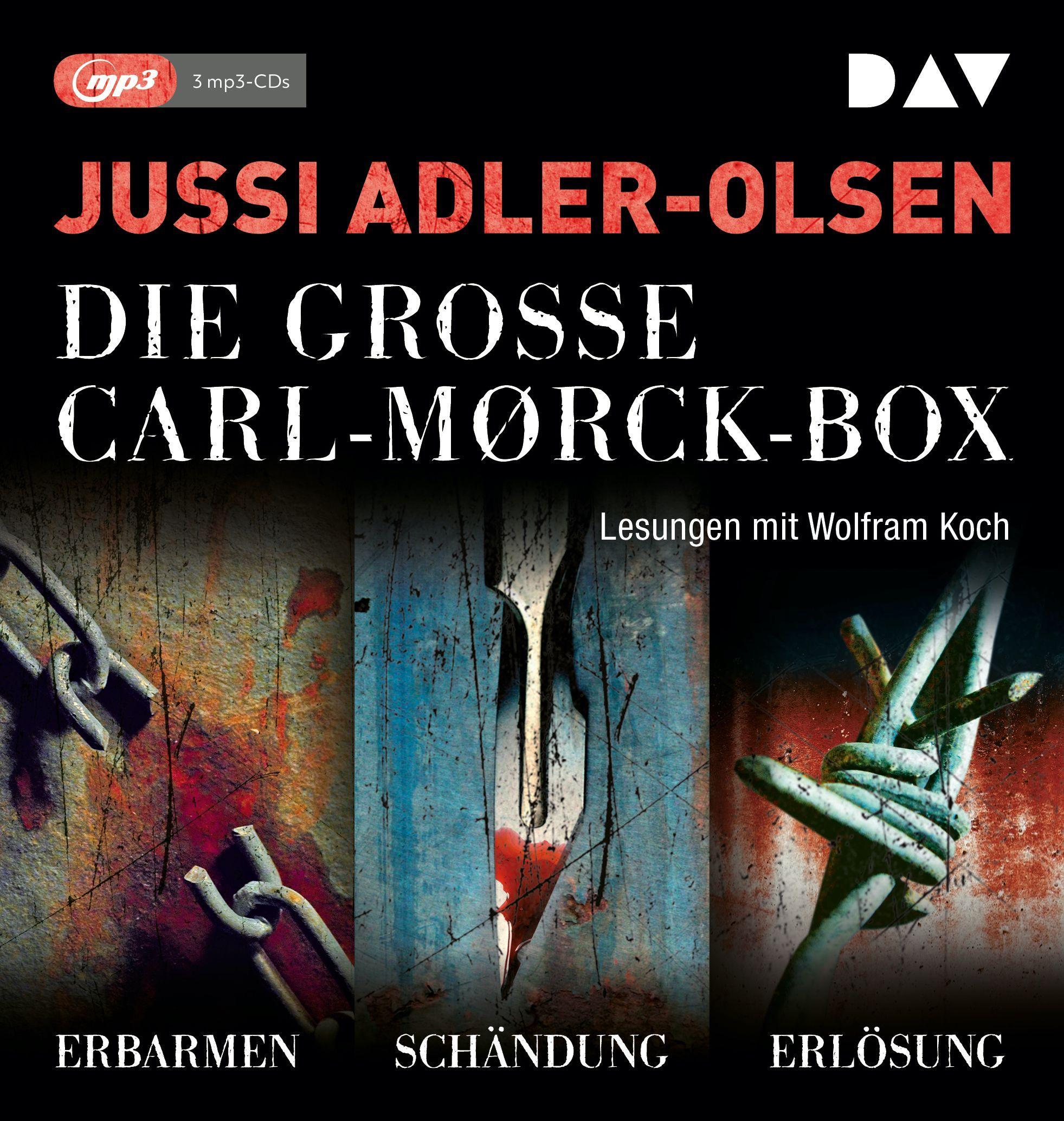Vorderes Coverbild Die große Carl-Mørck-Box 1