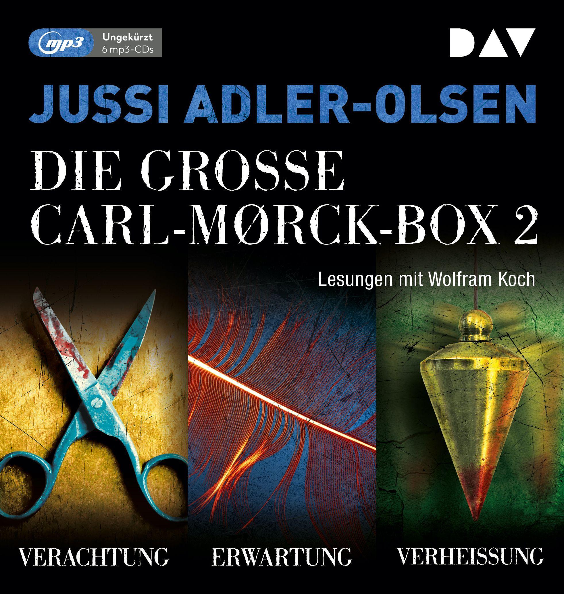 Vorderes Coverbild Die große Carl-Mørck-Box 2
