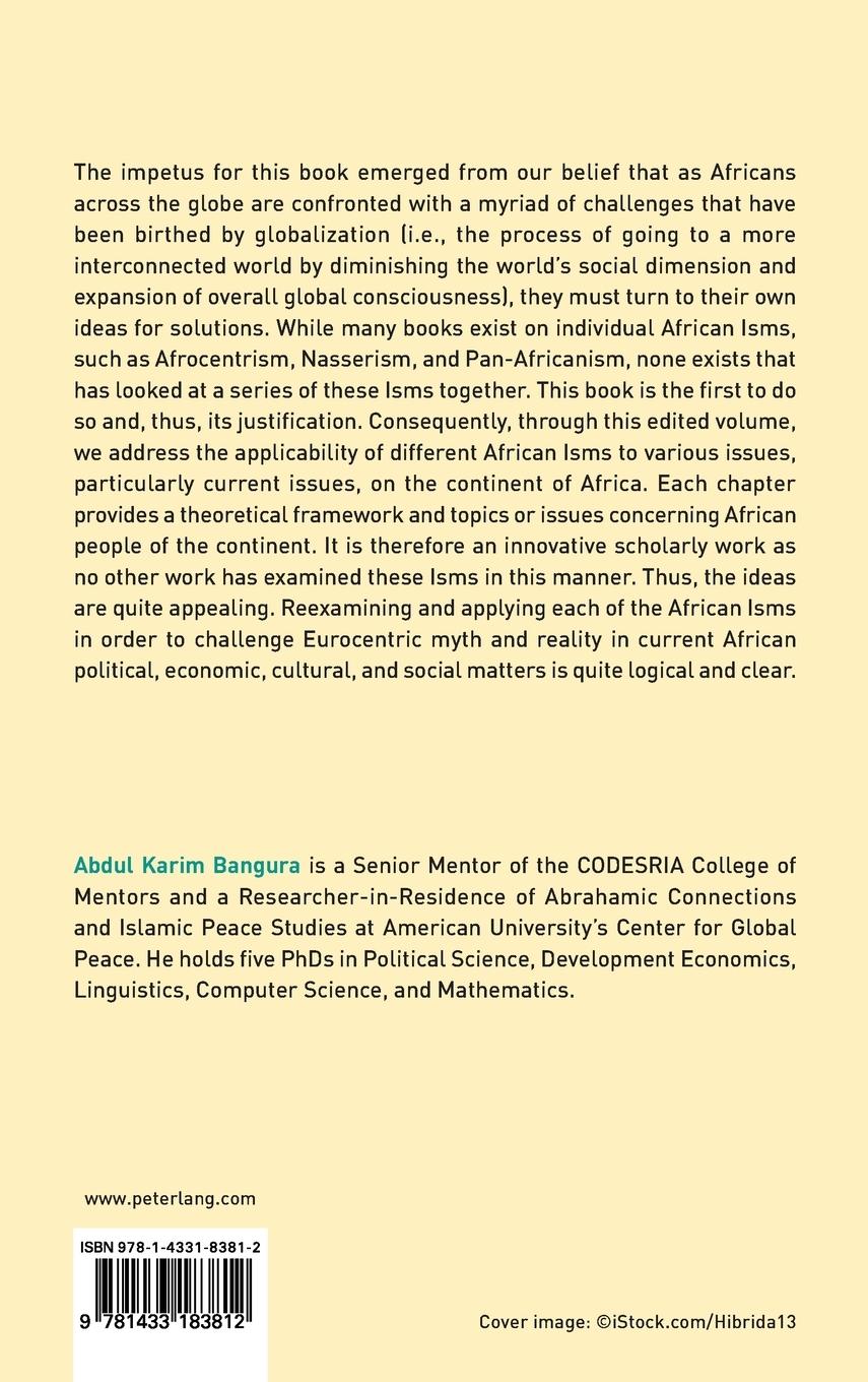 Rückseitencover African Isms