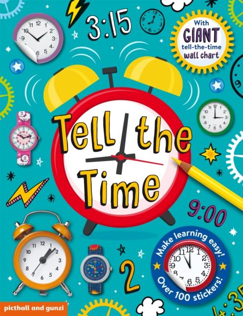 Vorderes Coverbild Tell The Time Sticker Book