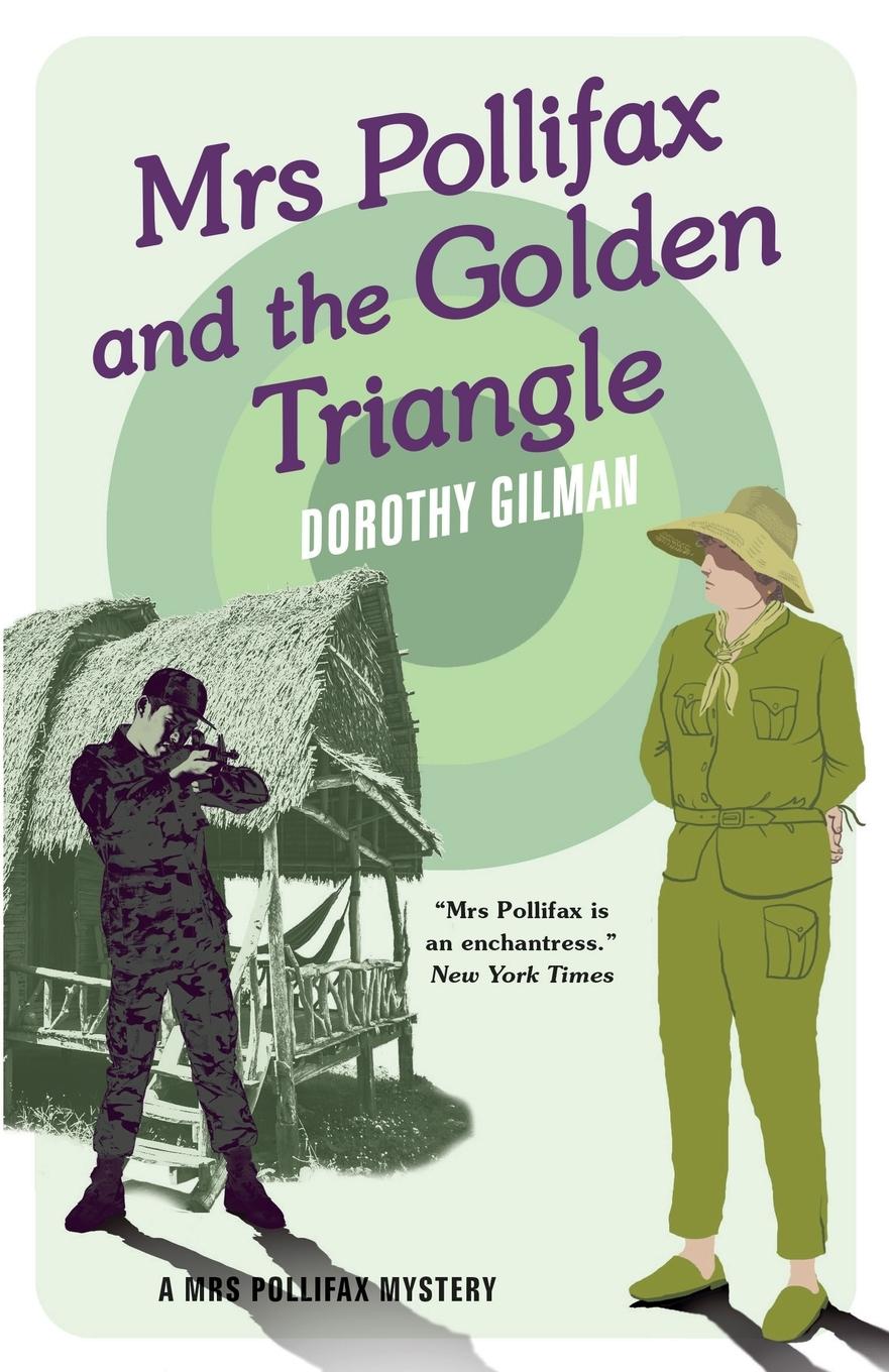 Vorderes Coverbild Mrs Pollifax and the Golden Triangle