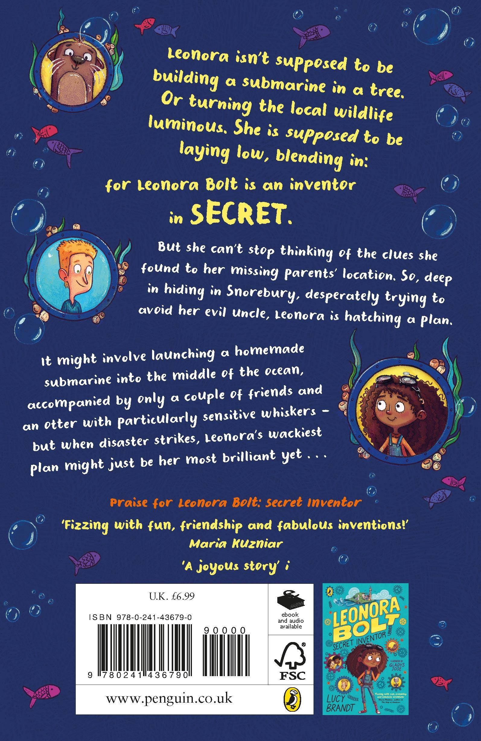 Rückseitencover Leonora Bolt 02: Deep Sea Calamity