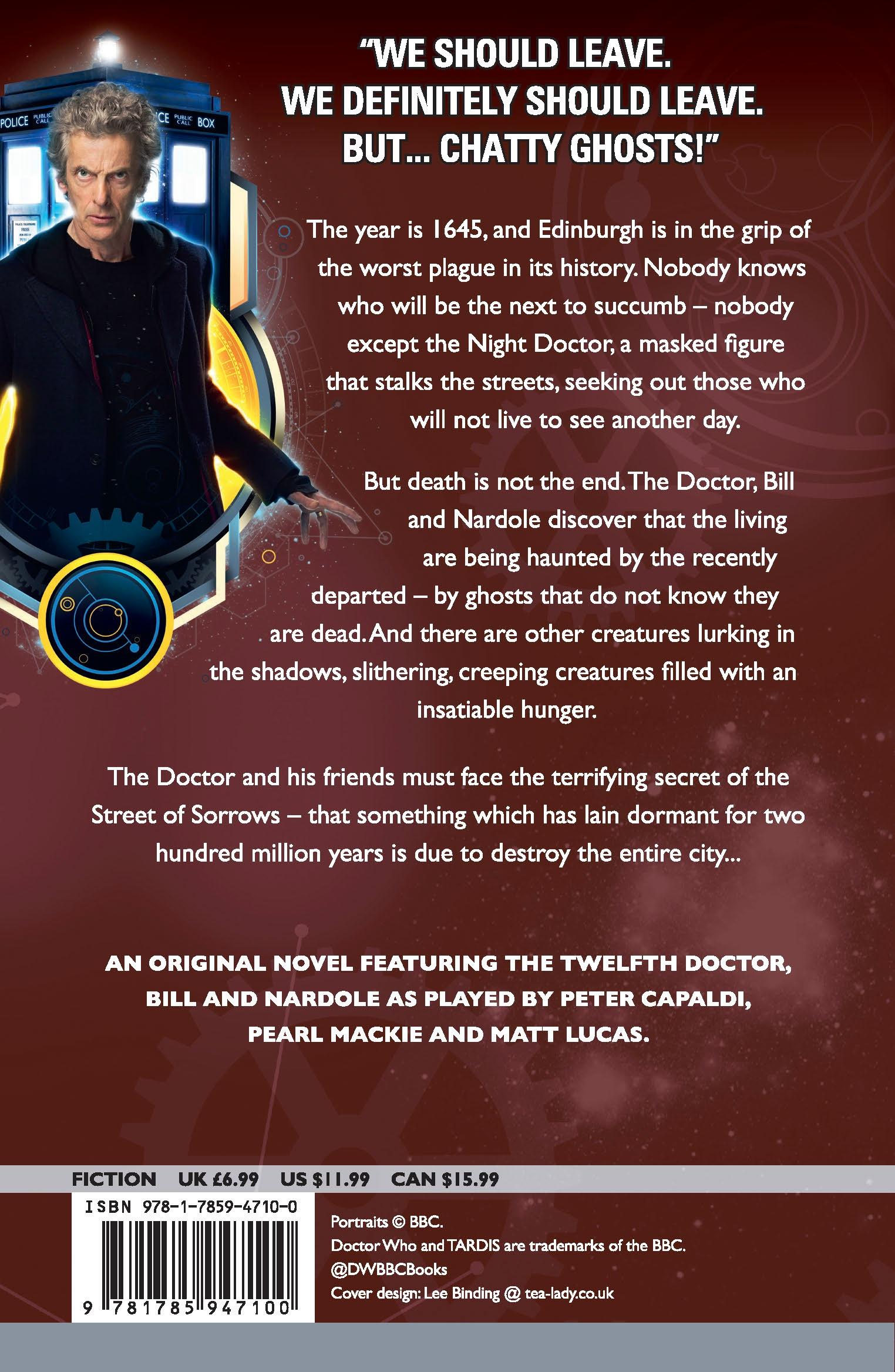 Rückseitencover Doctor Who: Plague City