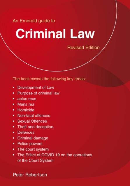 Vorderes Coverbild Criminal Law