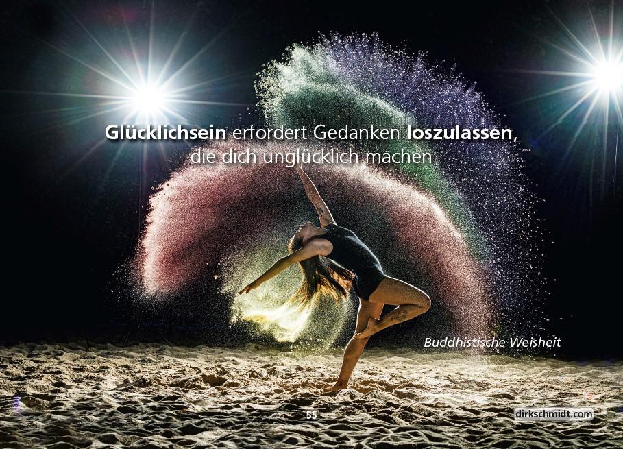 Beispielinhalt (Bild) MUTivationsbox 2 - 101 Zitate auf Designerpostkarten