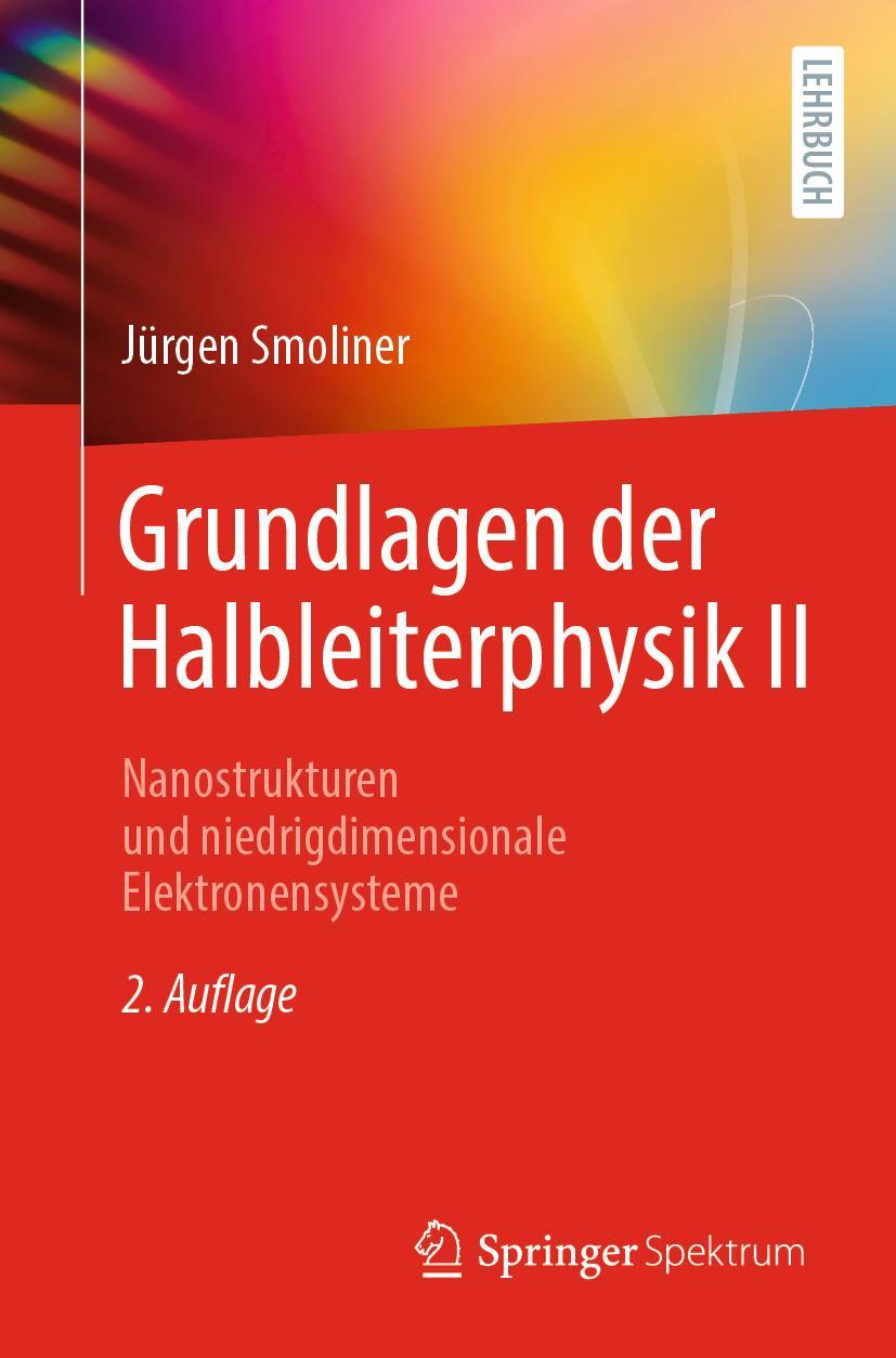 Vorderes Coverbild Grundlagen der Halbleiterphysik II