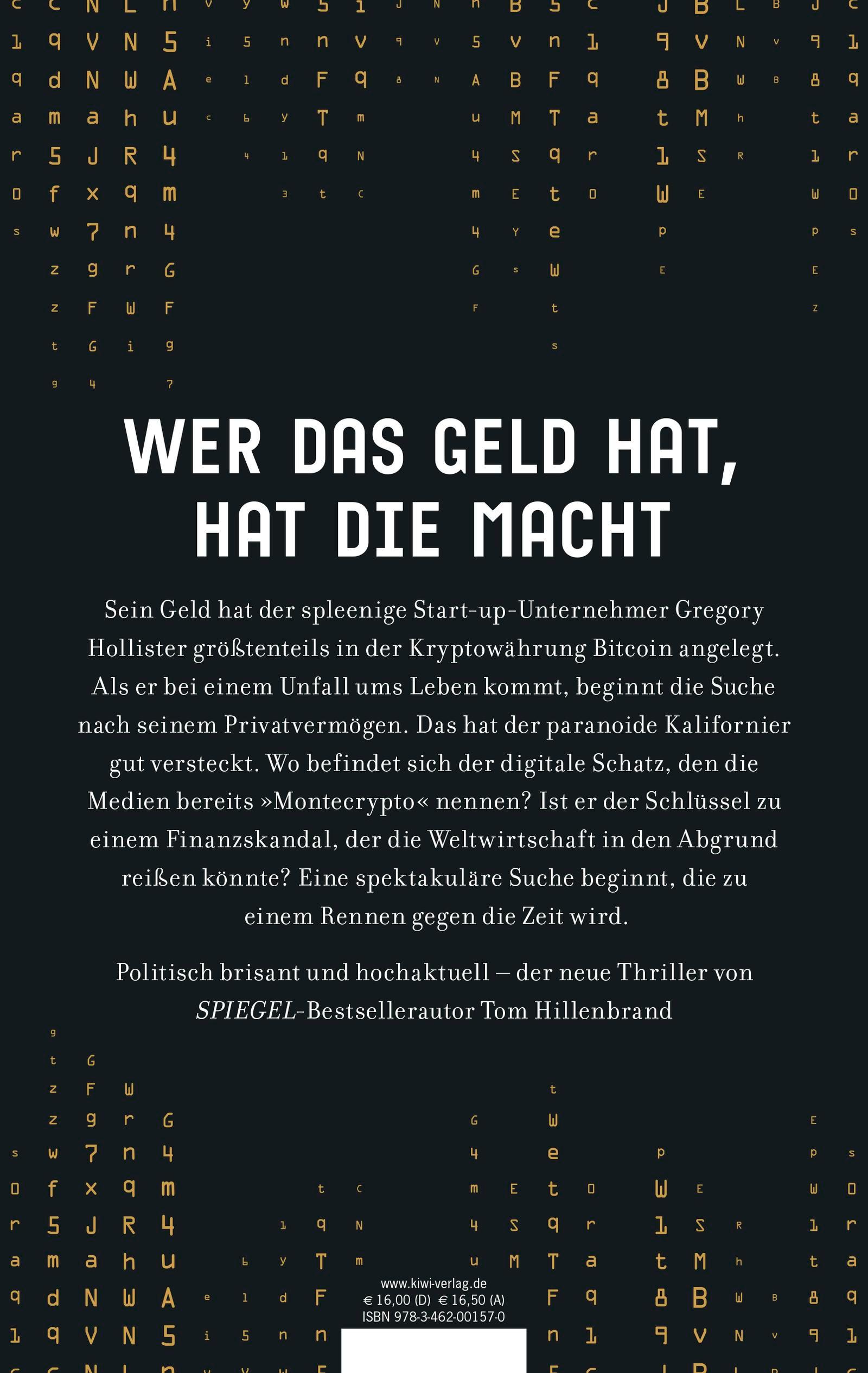 Rückseitencover Montecrypto