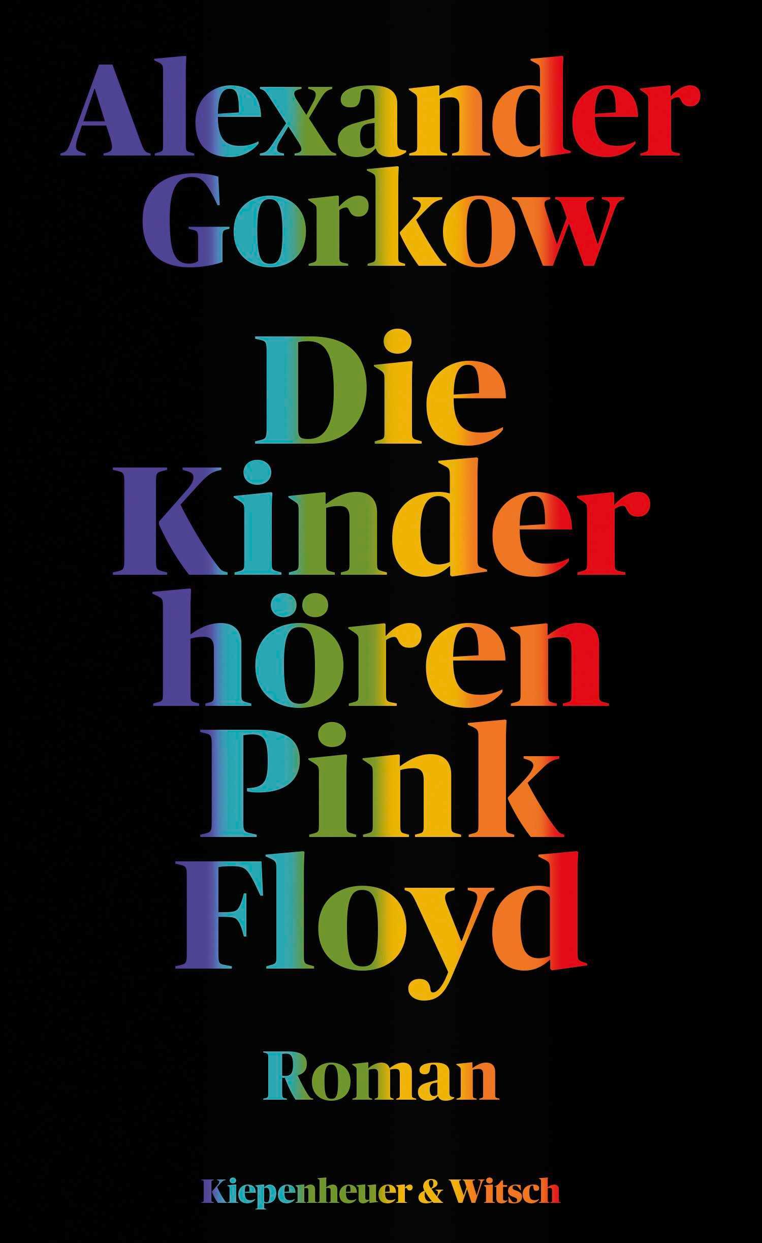 Vorderes Coverbild Die Kinder hören Pink Floyd