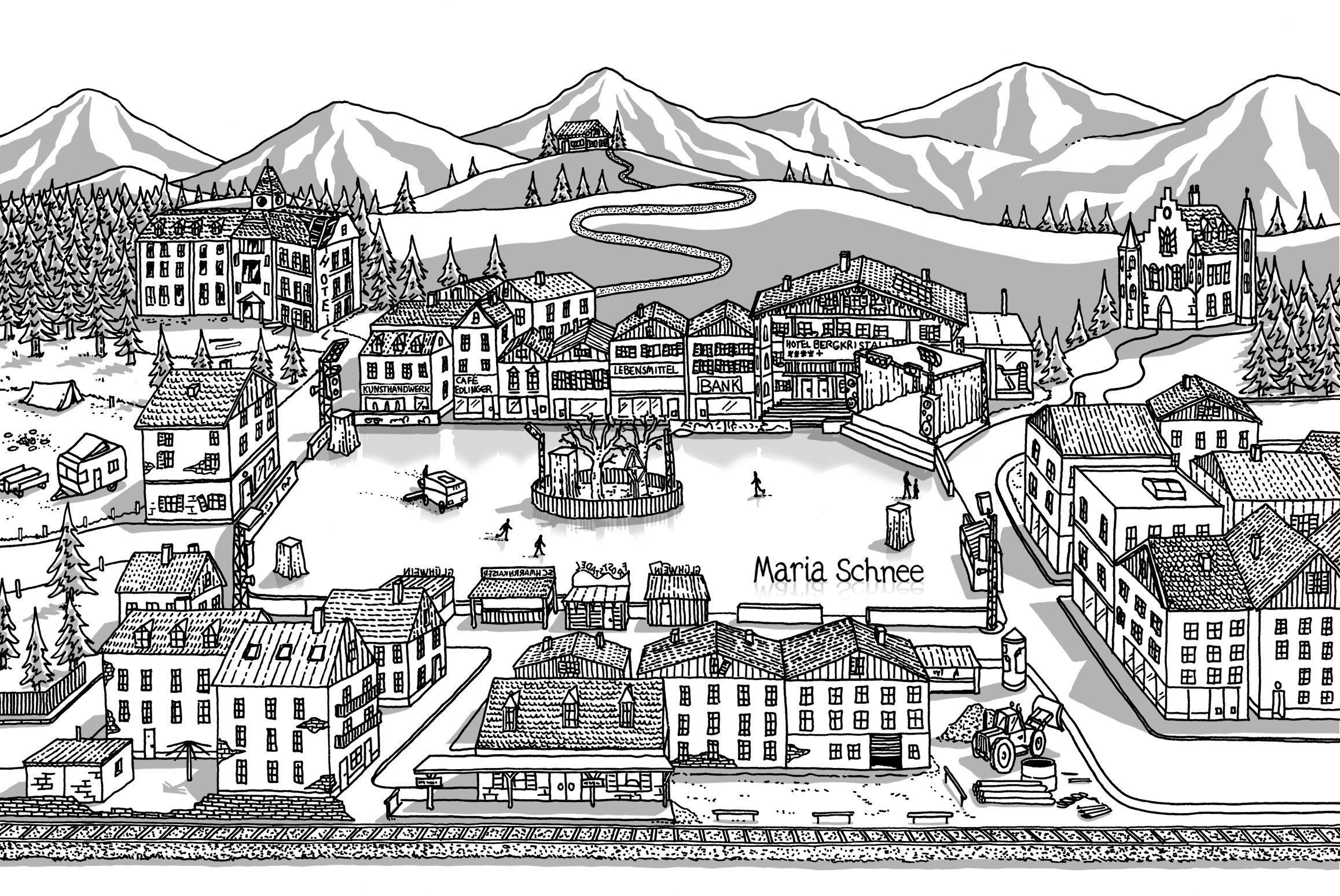 Beispielinhalt (Bild) Totentanz im Pulverschnee